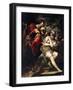 Susanna and Elders-Giovanni Antonio Burrini-Framed Giclee Print