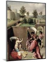 Susanna and the Elders, 1517-Lorenzo Lotto-Mounted Giclee Print