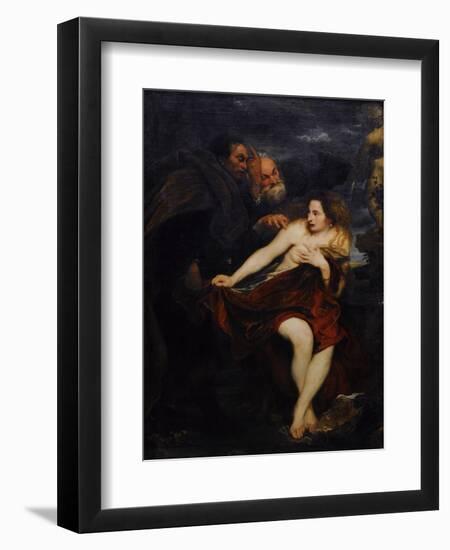 Susanna and the Elders, 1621-Sir Anthony Van Dyck-Framed Giclee Print