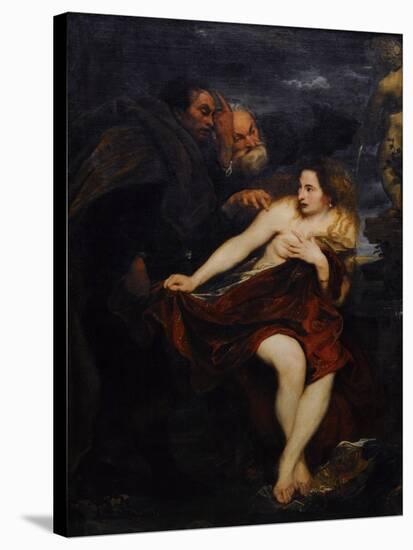 Susanna and the Elders, 1621-Sir Anthony Van Dyck-Stretched Canvas