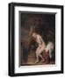 Susanna and the Elders, 1636-Rembrandt van Rijn-Framed Giclee Print