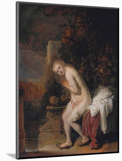 Susanna and the Elders, 1636-Rembrandt van Rijn-Mounted Giclee Print