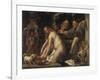 Susanna and the Elders, 1653-Jacob Jordaens-Framed Giclee Print