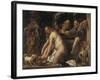 Susanna and the Elders, 1653-Jacob Jordaens-Framed Giclee Print