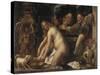 Susanna and the Elders, 1653-Jacob Jordaens-Stretched Canvas