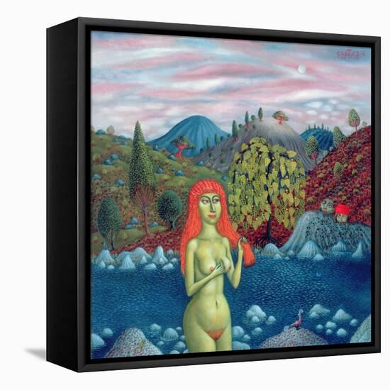 Susanna and the Elders, 1996-Tamas Galambos-Framed Stretched Canvas