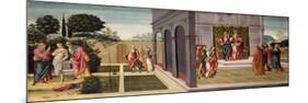 Susanna and the Elders in the Garden, and the Trial of Susanna before the Elders, C.1500-Master of Apollo and Daphne-Mounted Giclee Print