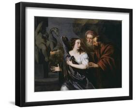 Susanna and the Elders-Sir Peter Lely-Framed Giclee Print