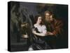 Susanna and the Elders-Sir Peter Lely-Stretched Canvas