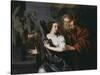 Susanna and the Elders-Sir Peter Lely-Stretched Canvas