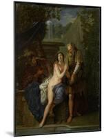 Susanna and the Elders-Nicolas Bertin-Mounted Art Print