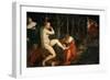 Susanna and the Elders-Jacopo Tintoretto-Framed Giclee Print