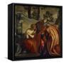 Susanna and the Two Elders-Paolo Veronese-Framed Stretched Canvas