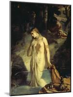 Susanna Bathing, 1839-Theodore Chasseriau-Mounted Giclee Print