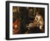 Susanna Bathing-Jacopo Robusti Tintoretto-Framed Giclee Print