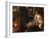 Susanna Bathing-Jacopo Robusti Tintoretto-Framed Giclee Print