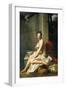 Susanna Having Bath-Jean-Baptiste Santerre-Framed Giclee Print