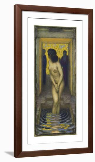 Susanna in the Bath, c.1913-Franz von Stuck-Framed Premium Giclee Print