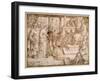 Susannah Accused by the Elders, 1562-Maerten van Heemskerck-Framed Giclee Print