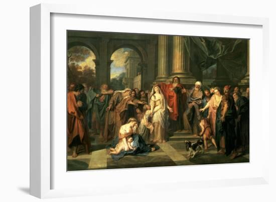 Susannah Accused of Adultery, 1695-1696-Antoine Coypel-Framed Giclee Print