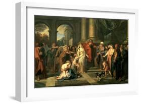 Susannah Accused of Adultery, 1695-1696-Antoine Coypel-Framed Giclee Print