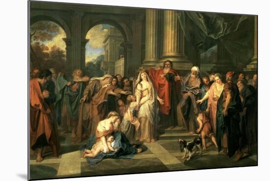 Susannah Accused of Adultery, 1695-1696-Antoine Coypel-Mounted Giclee Print