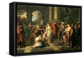 Susannah Accused of Adultery, 1695-1696-Antoine Coypel-Framed Stretched Canvas