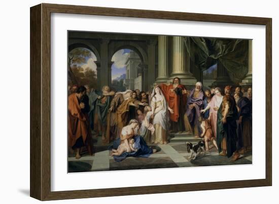 Susannah Accused of Adultery, 1695-1696-Antoine Coypel-Framed Giclee Print