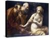 Susannah And Elders-Guido Reni-Stretched Canvas