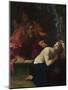 Susannah and the Elders, 1616-Lodovico Carracci-Mounted Giclee Print