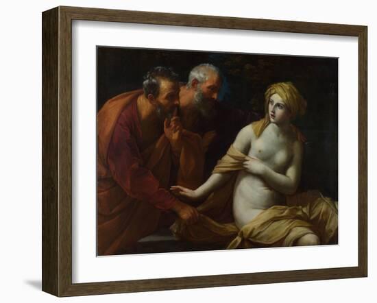 Susannah and the Elders, 1622-1625-Guido Reni-Framed Giclee Print