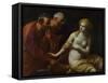 Susannah and the Elders, 1622-1625-Guido Reni-Framed Stretched Canvas