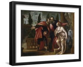 Susannah and the Elders-Paolo Veronese-Framed Giclee Print