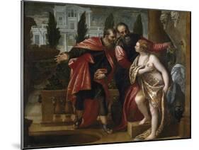 Susannah and the Elders-Paolo Veronese-Mounted Giclee Print