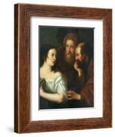 Susannah and the Elders-Peter Lely-Framed Giclee Print