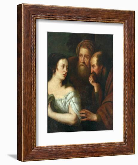 Susannah and the Elders-Peter Lely-Framed Giclee Print