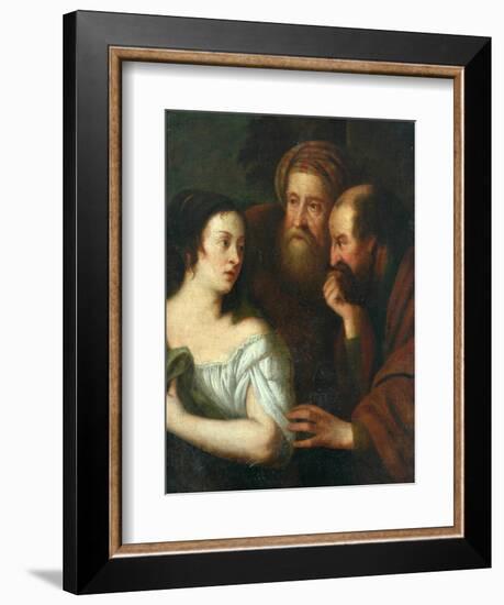 Susannah and the Elders-Peter Lely-Framed Giclee Print