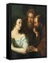 Susannah and the Elders-Peter Lely-Framed Stretched Canvas