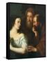 Susannah and the Elders-Peter Lely-Framed Stretched Canvas