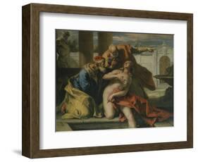 Susannah and the Elders-Sebastiano Ricci-Framed Giclee Print