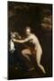 Susannah at her Bath, seventeenth century-null-Mounted Giclee Print