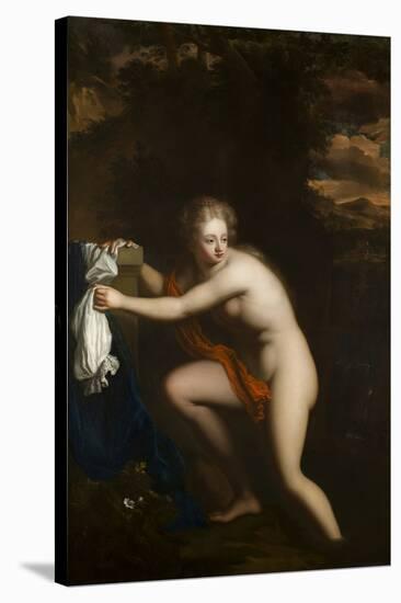 Susannah at her Bath, seventeenth century-null-Stretched Canvas