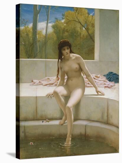 Susannah Without the Elders-Frederick Goodall-Stretched Canvas