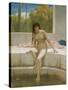 Susannah Without the Elders-Frederick Goodall-Stretched Canvas