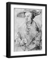 Susanne Von Brandenburg-Ansbach, 1525-Albrecht Durer-Framed Giclee Print