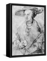 Susanne Von Brandenburg-Ansbach, 1525-Albrecht Durer-Framed Stretched Canvas