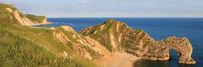 Archway Durdle Door - British Unesco Heritage, Panorama-SusaZoom-Photographic Print