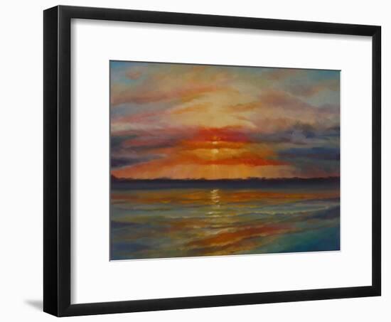 Suset, 2013 Seascape-Lee Campbell-Framed Giclee Print