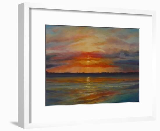 Suset, 2013 Seascape-Lee Campbell-Framed Giclee Print