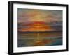 Suset, 2013 Seascape-Lee Campbell-Framed Giclee Print